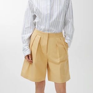 Arket Tailored Cotton Linen Shorts